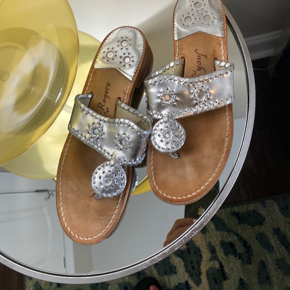 JACK ROGERS Leather Sandals